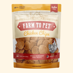 Chicken Chips for Dogs | All-Natural Single-Ingredient Dog Treats